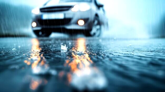 Voiture en quaplanage