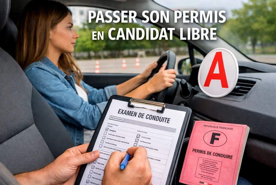 Passer son permis en candidat libre