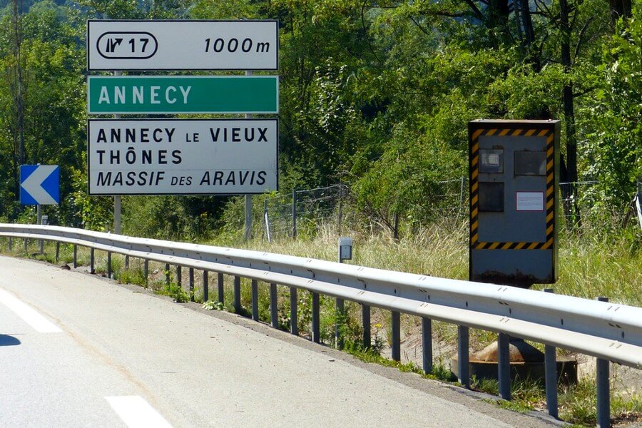 Radar sur l'autoroute A41
