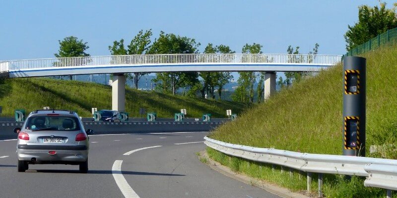 Radar sur l'autoroute