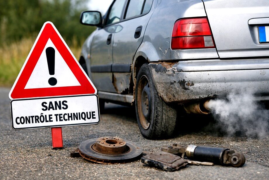 Rouler sans contrôle technique