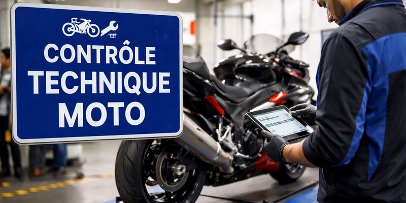 Contrôle technique moto
