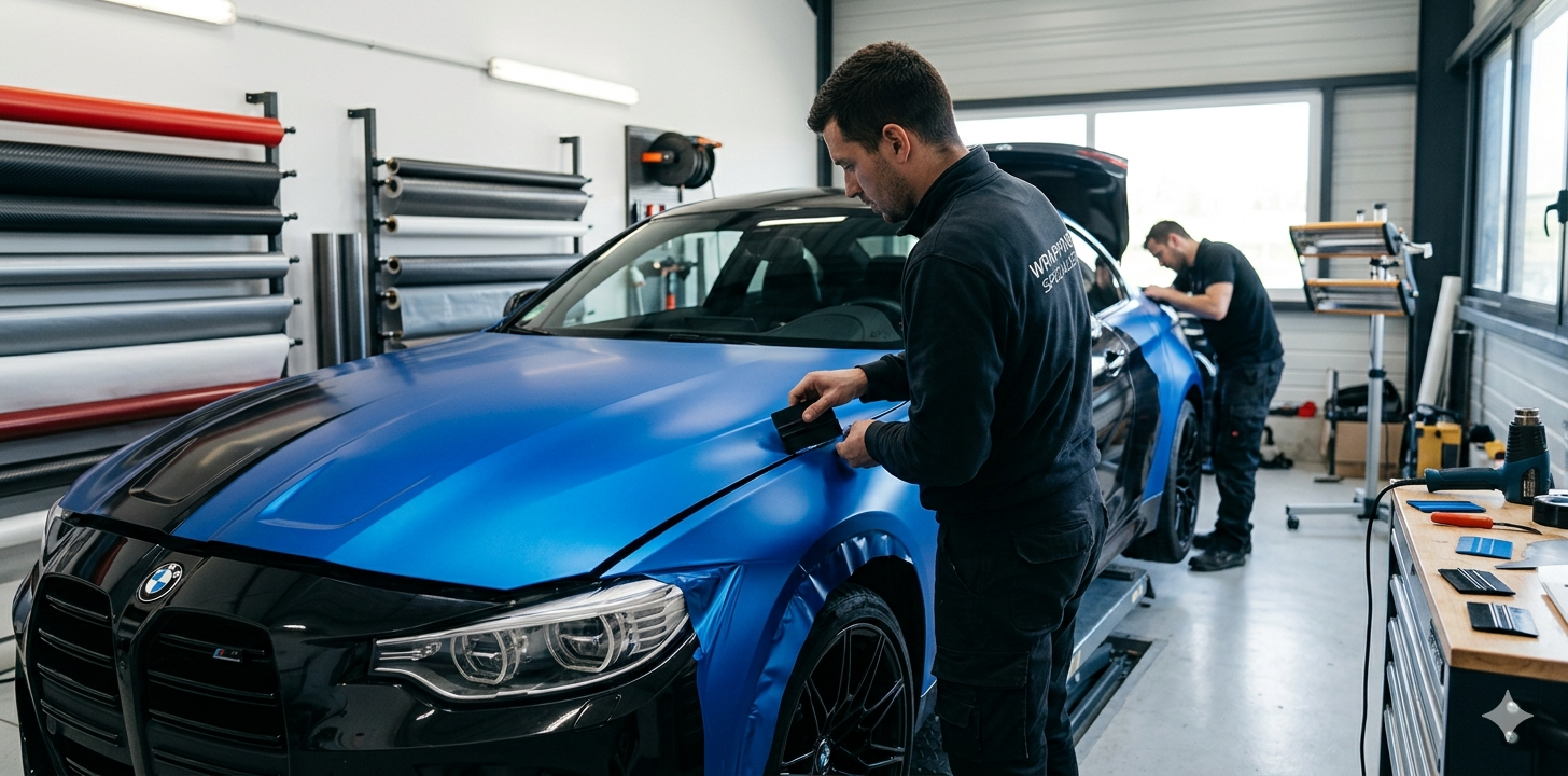 Covering d'une voiture