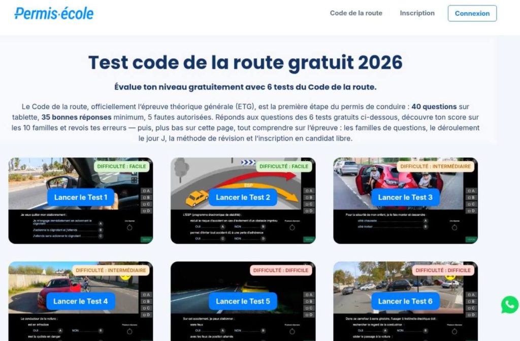 permis école